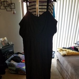 Long black size 3 torrid summer dress